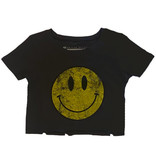 Prince Peter Distressed Smiley Cropped Tee