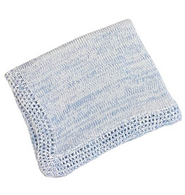 Gita Blue Variegated Blanket