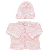 Gita Pink Variegated Sweater Set