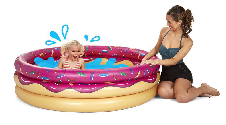 Strawberry Donut Kiddie Pool