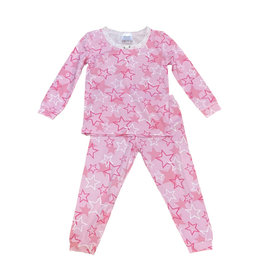 Esme Pinky Star Pajama Set