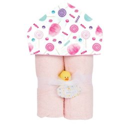 Baby Jar Swirly Pop Hooded Towel Set