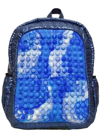 Bari Lynn Blue Pop It Backpack