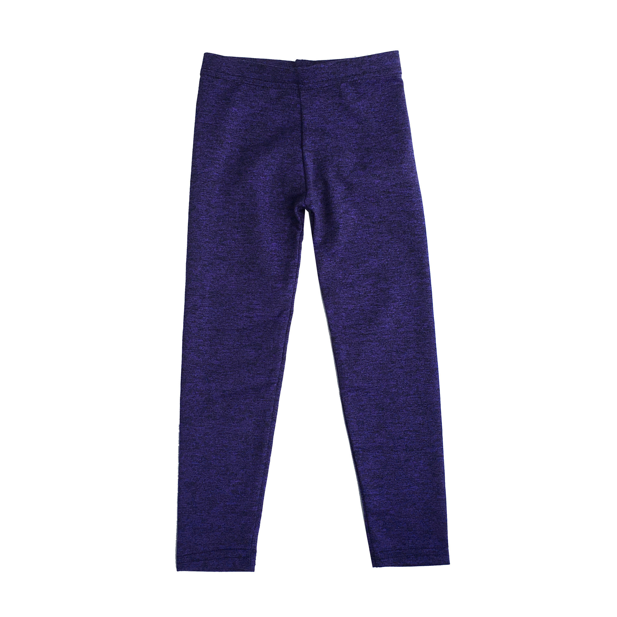 Dori Purple/Black Infant Heathered Legging