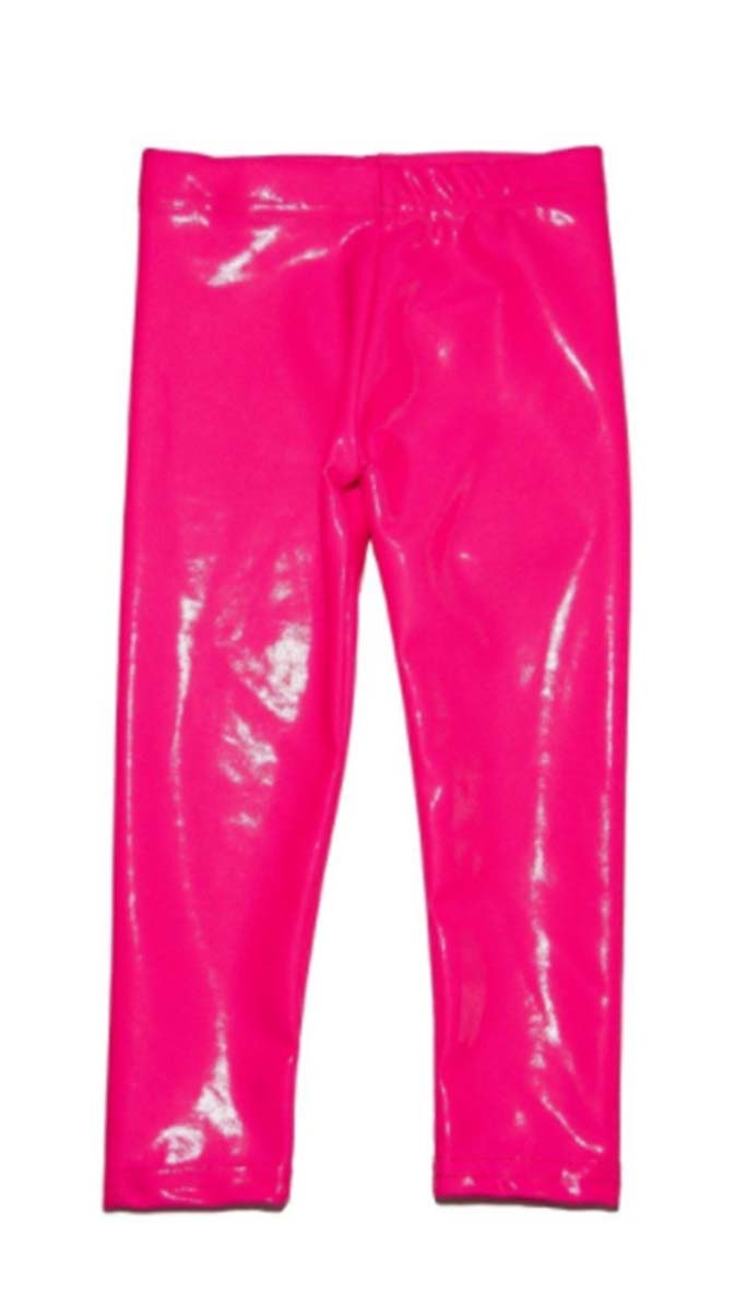 Dori Neon Pink Lame Infant Legging