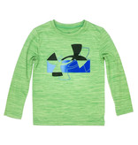 Under Armour Green Pop Out Logo Top