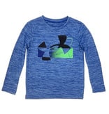 Under Armour Blue Pop Out Logo Top