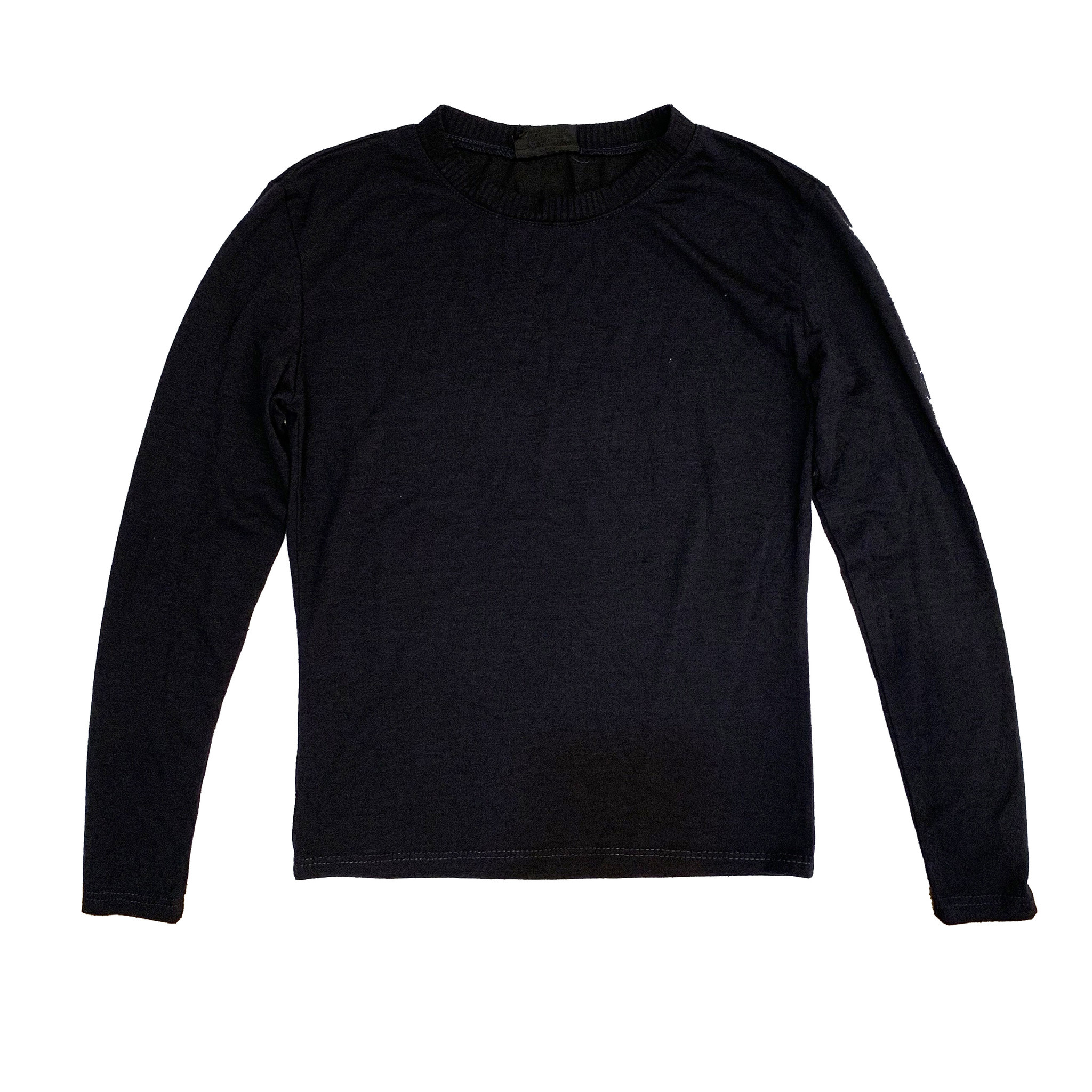 Firehouse Solid Black LS Tee