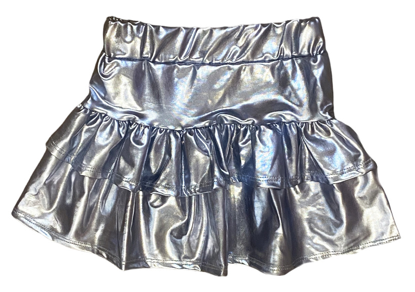 Tweenstyle Brushed Silver Skirt