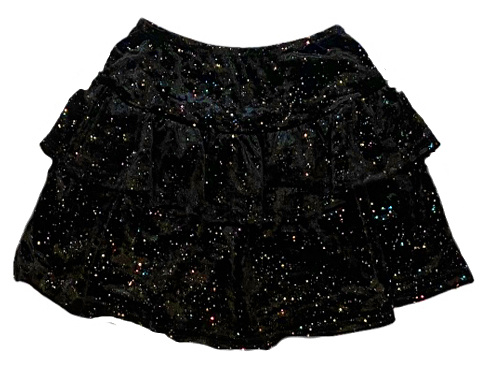 Dori Velvet Glitter Skirt