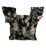 Flowers By Zoe Cabbage Rose SS Top