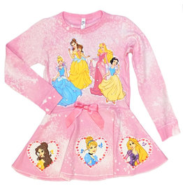 Princess LS Twirl Dress - Pink