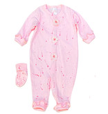 Too Sweet Pink w/Berry Glitter Splatter Outfit