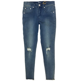 Pinc Medium Wash Ripped Stretch Jean