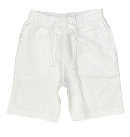 Mish Solid Comfy Pocket Shorts-White