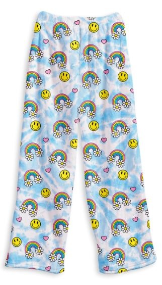 Top Trenz Daisy Rainbow Lounge Pants