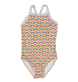 Coral & Reef Neon Rainbow Swimsuit