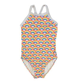 Coral & Reef Neon Rainbow Swimsuit