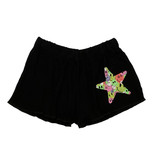 Flowers by Zoe smiley Star Shorts