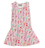 Dori Pink Ice Cream Infant Dress