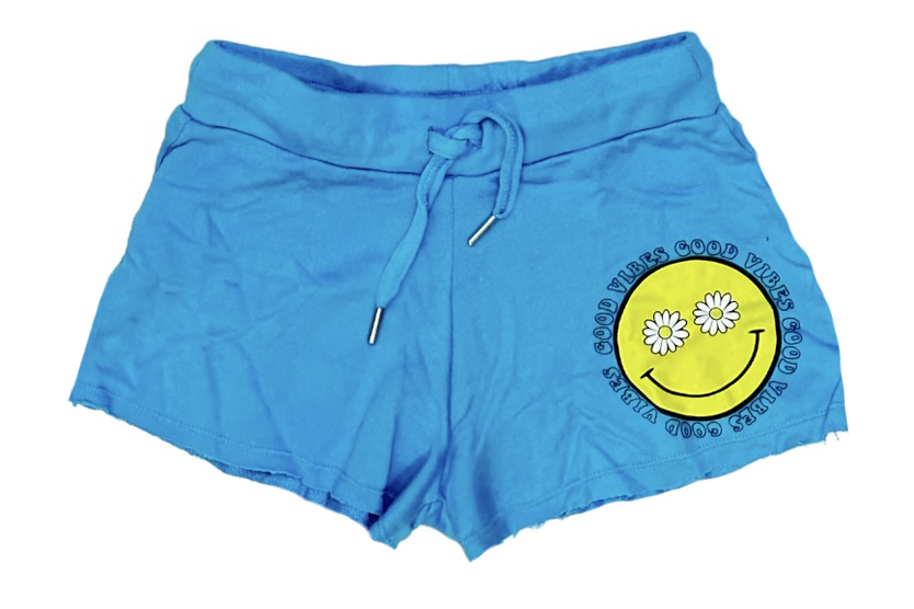 Flowers by Zoe Turq Smiley Vibes Shorts