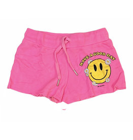 Global Love Neon Pink Good Day Shorts