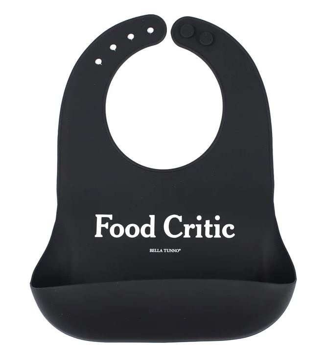 Bella Tunno Food Critic Wonder Bib