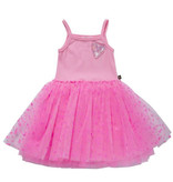 Petite Hailey Pink Sequin Heart Infant Tutu Dress