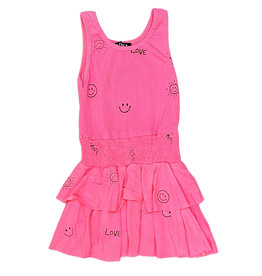 Flowers by Zoe Neon Pink Icons Infant Dress