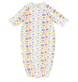 Little Mish Flower Power Converter Gown NB