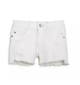 DL 1961 Lucy White Cutoff Shorts