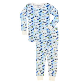 Baby Steps Blue Skater Infant PJ Set