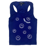 Flowers by Zoe Royal Smiley Ribbed Tank