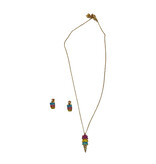 Mini BaubleBar Ice Cream  Earring & Necklace Set