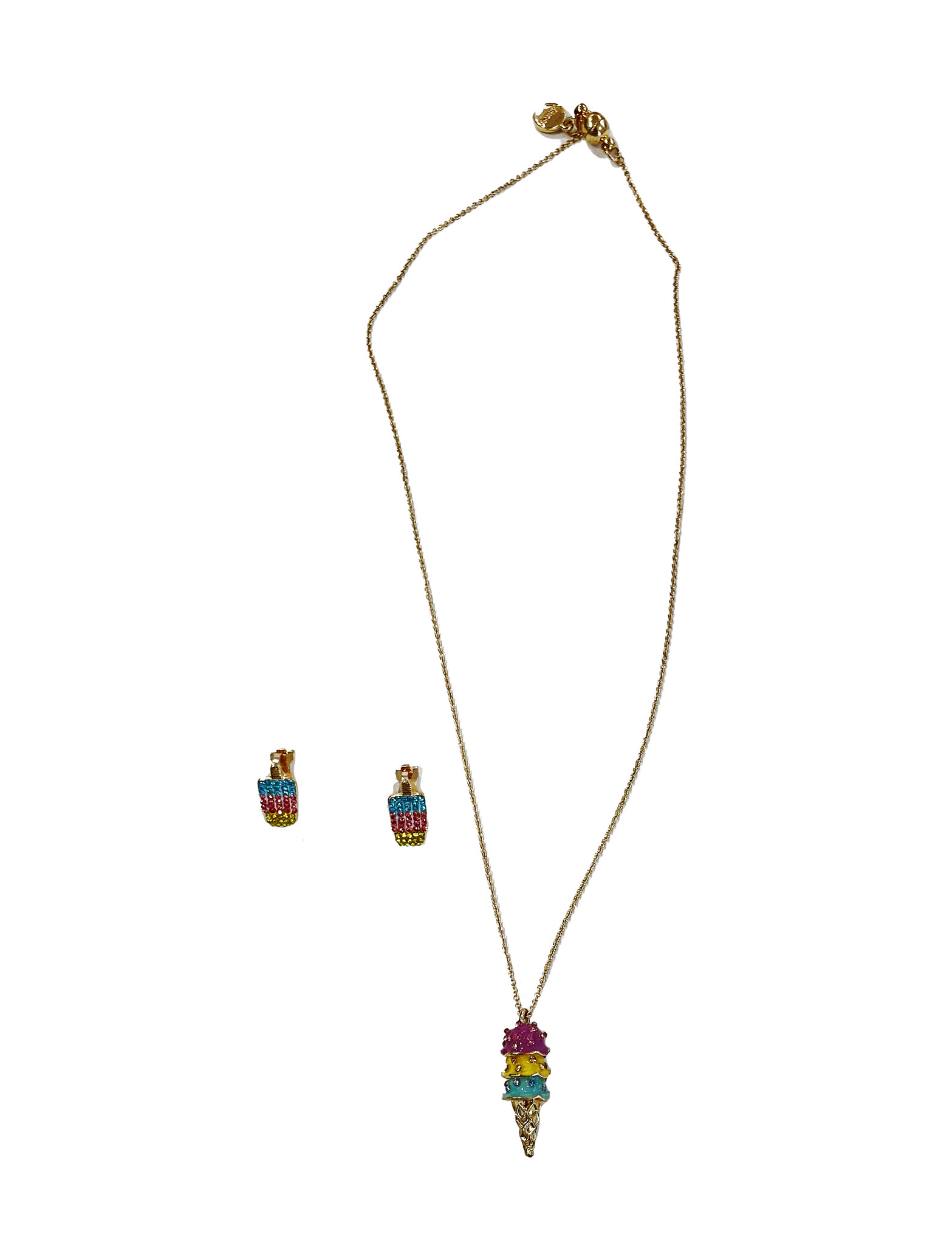 Mini BaubleBar Ice Cream  Earring & Necklace Set