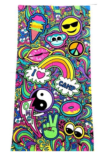 Camp Icons Towel