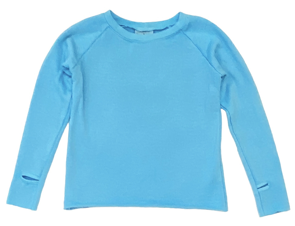 Firehouse Bright Aqua Raglan Sweatshirt