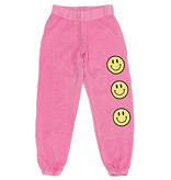 Firehouse Neon Pink Three Smiley Sweatpant