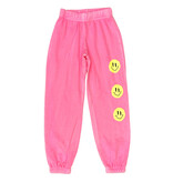 Firehouse Neon Pink Smiley Trio Sweatpant