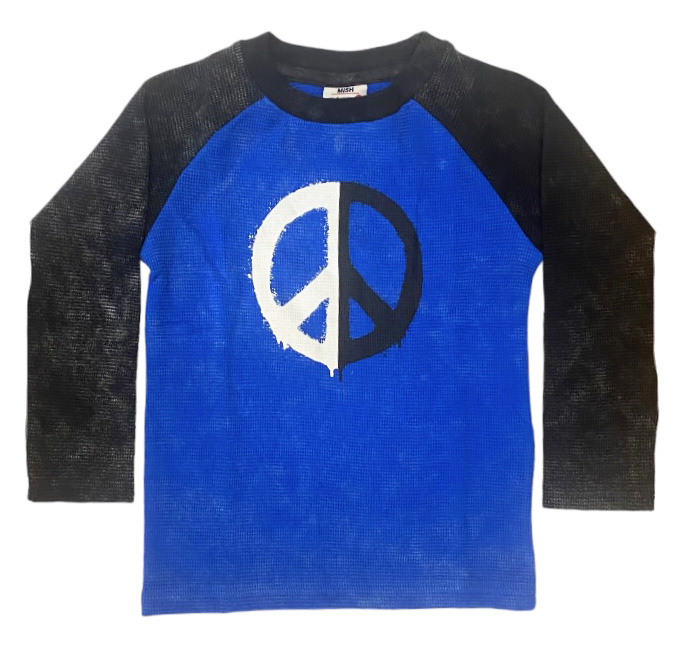 Mish Split Peace Infant Thermal top