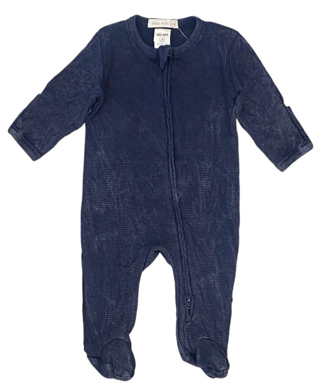 Little Mish Navy Enzyme Thermal Footie