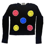 Rock Candy Smiley Stitch LS Top