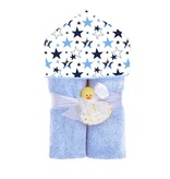 Baby Jar Blue Starlight Hooded Towel
