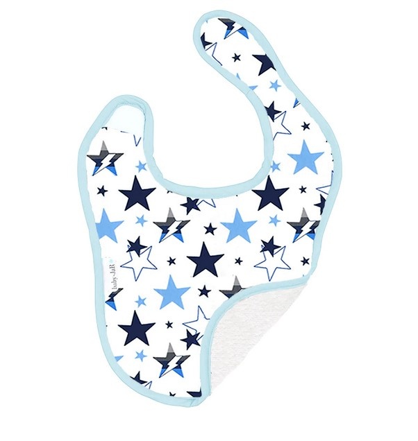 Baby Jar Blue Starlight Bib