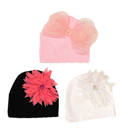 Bari Lynn Infant Fancy Cotton Hats