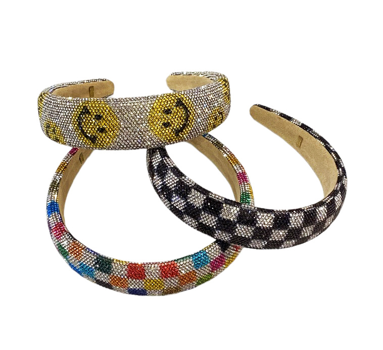 Fun Crystal Headbands - 3 Options