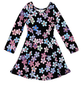 Social Butterfly Smiley Daisies Floral Dress