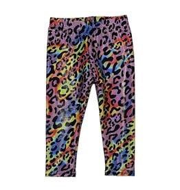 Dori Rainbow Leopard Lame Infant Legging