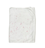 Too Sweet White w/ Pink Splatter Blanket