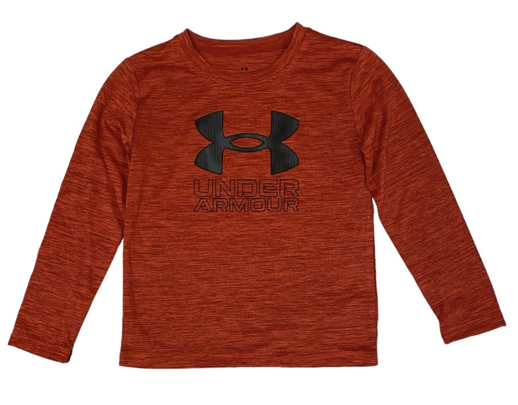 Under Armour Red/Char Logo Top